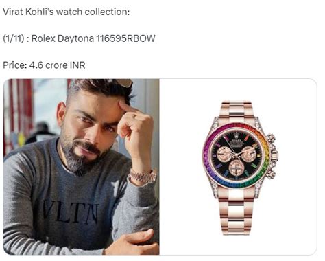 patek philippe virat kohli|virat kohli rolex.